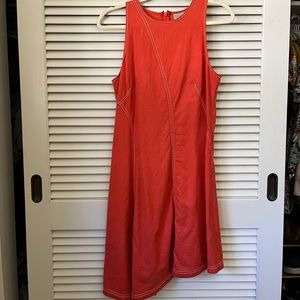Maeve summer dress with asymmetrical hem